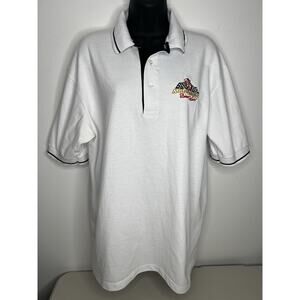 Vintage McDonald’s Racing Champions Polo Shirt #94 Bill Elliott NASCAR Sz Large